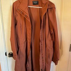 Athleta Women's Trench Coat in Warm Rust